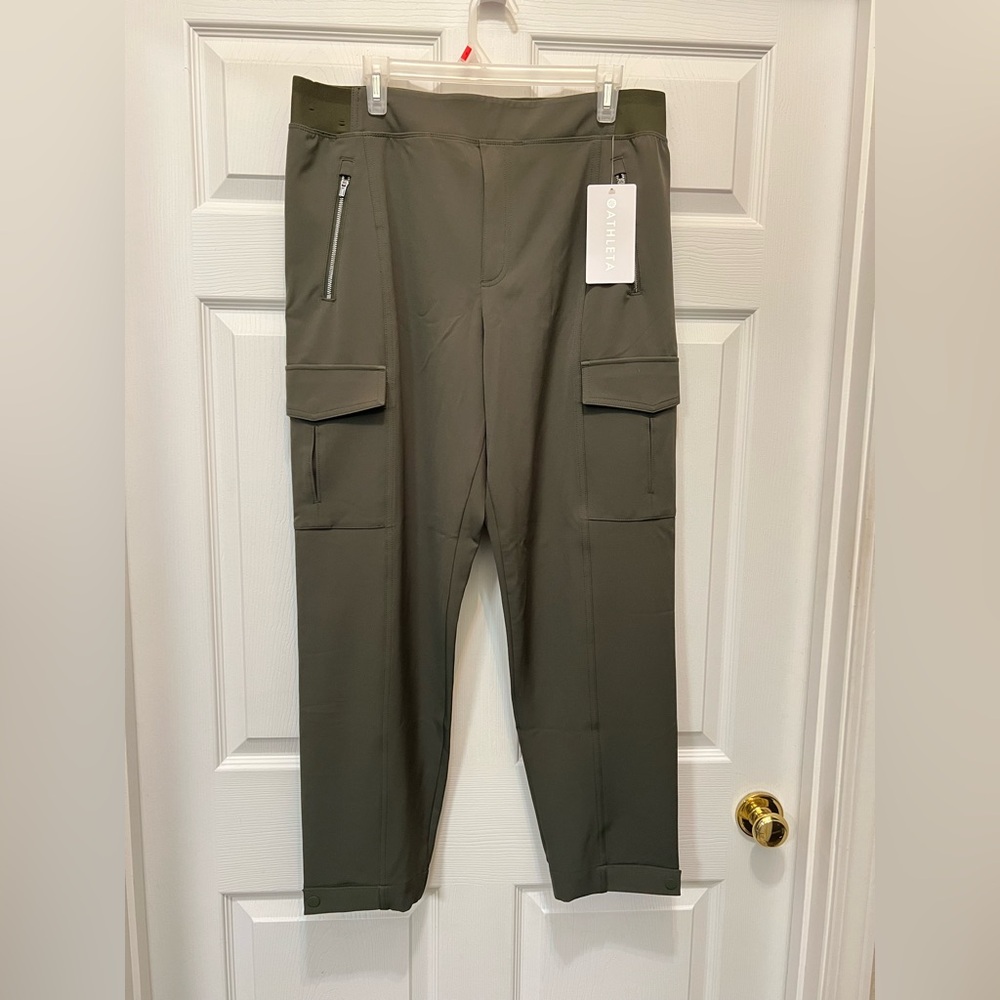 ATHLETA ENDLESS HIGH RISE CARGO PANTS